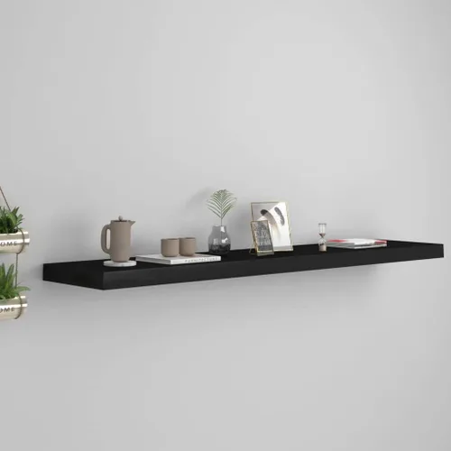 Miniatura 89 de Estantes flotantes de pared, juego de 4 estantes decorativos para montar en la pared, estante colgante con soportes invisibles para decoración