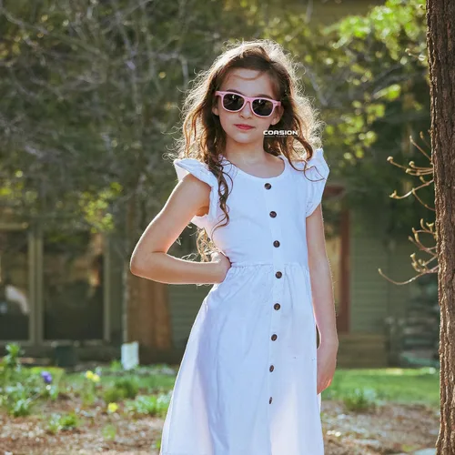 Miniatura 80 de Lentes de sol polarizados de goma elastómero termoplástico (TPEE) flexible, para niñas y niños de 3 a 9 años