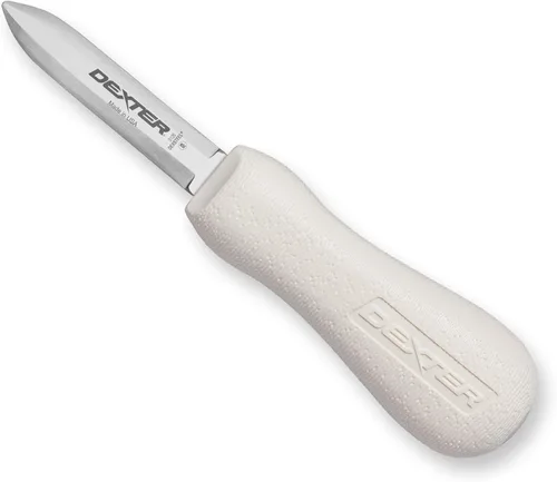 Miniatura 7 de Dexter-Russell - Cuchillo para ostras estilo New Haven de 2.75 pulgadas de la serie Sani-Safe
