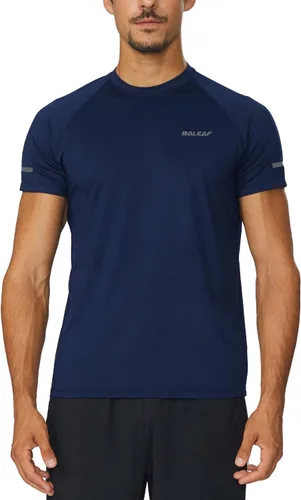 Miniatura 6 de baleaf Camisetas deportivas de manga corta para hombre de secado rápido