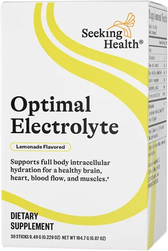 Miniatura 10 de Seeking Health Optimal Electrolyte Powder - Polvo de electrolitos con sodio y potasio - Apoya la digestión y la energía con suplemento