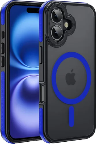 Miniatura 18 de Funda para iPhone 17 Pro Max con protector de lente de cámara [protección de grado militar de 10 pies] compatible con MagSafe a prueba de golpes