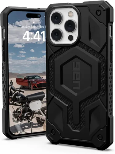 Miniatura 10 de Urban Armor Gear UAG-IPH22LB-PMS-BK - Funda resistente a los impactos para iPhone 14 Pro Max (6.7), color negro