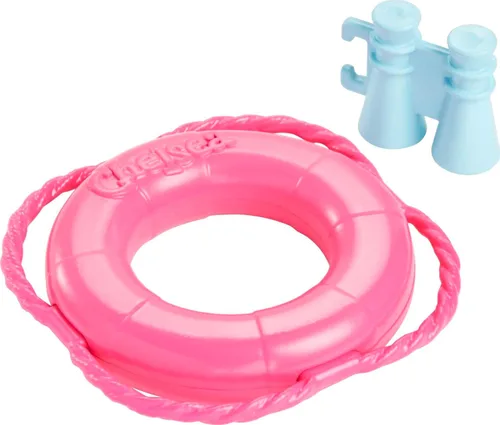 Miniatura 4 de Set de juego Barbie, muñeca pequeña Chelsea que puede ser rubia de socorrista con atuendo y 6 accesorios profesionales