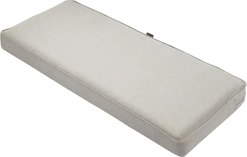 Miniatura 15 de Classic Accessories, Montlake FadeSafe - Cojín para banco de exteriores resistente al agua, 42x18x3 pulgadas, beige antiguo