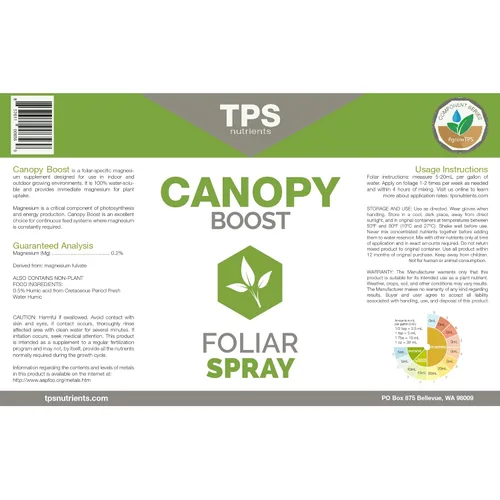 Miniatura 2 de Canopy Boost - Aerosol foliar líquido para plantas para una absorción de nutrientes más rápida, crecimiento de dosel más completo y hojas más
