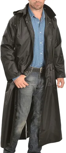 Miniatura 2 de Double-s - Abrigo de lluvia para hombre Negro