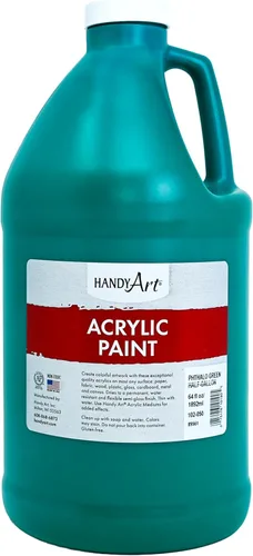 Miniatura 46 de Pintura acrílica para estudiantes, artesanías de 16 onzas. Plateado metálico