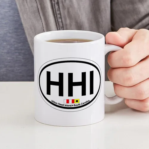 Miniatura 4 de CafePress Hilton Head Island SC - Taza de café de cerámica (11.0 fl oz)