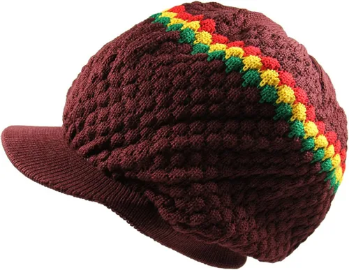 Miniatura 20 de RW Gorro unisex de algodón Rasta (más colores)