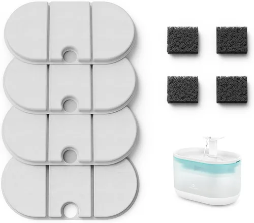 Miniatura 12 de PETLIBRO - Dockstream - Dispensador automático de agua potable para gatos, perros y mascotas, inalámbrico, que funciona con batería, con bomba
