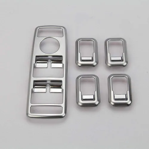 Miniatura 2 de Cubierta de botón de interruptor de elevación de ventana cromada ABS para Mercedes Benz SLK/GLK/G500/A/B/CLA/C W204/GLA/ML/E W212/GLE