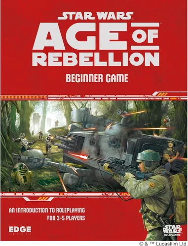 Star Wars - Age of Rebellion: juego para principiantes - Sumérgete en la aventura galáctica como miembro de la Alianza Rebelde. Juego de rol de