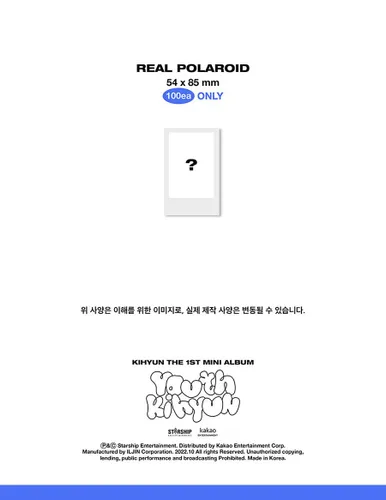 Miniatura 4 de Pre-Order Benefit MONSTA X KIHYUN YOUTH 1st Mini Album GOODBYE YOUTH Ver. K-POP SELAED