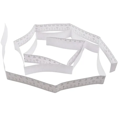 Miniatura 4 de WIN TAPE Cinta métrica desechable infantil de 4.9 ft, paquete de 100 reglas de papel