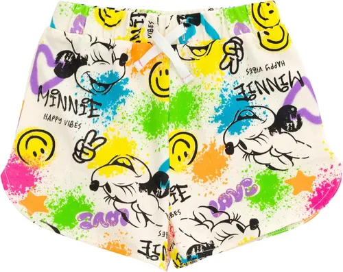 Miniatura 3 de Disney Minnie Mouse Lilo & Stitch Princess Winnie the Pooh - Conjunto de camiseta y pantalones cortos de rizo francés para bebé a niño grande