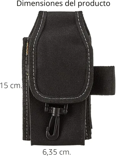 Miniatura 4 de CLC Custom LeatherCraft 1105 - Soporte para teléfono celular/herramienta de 5 bolsillos