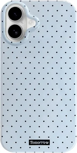 Miniatura 16 de inewateri Funda compatible con iPhone 11 con bonito diseño estético de lunares a la moda, fundas simples para TPU suave, funda de protección Negro
