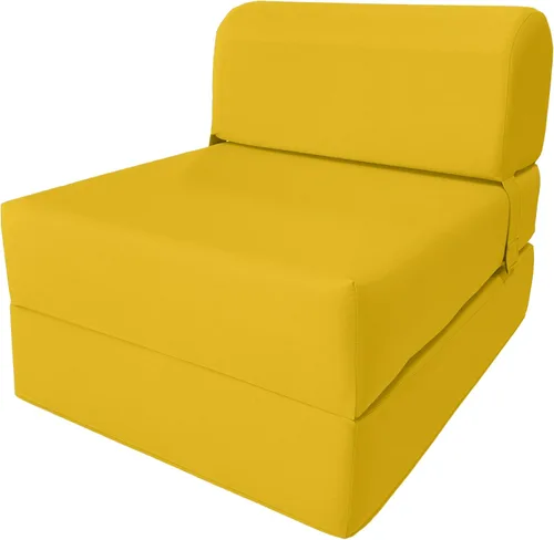 Miniatura 38 de D & D Futon Furniture Chair cama plegable de espuma, sofá de estudio, colchón de espuma doblado (6 x 36 x 70 pulgadas, azul real)
