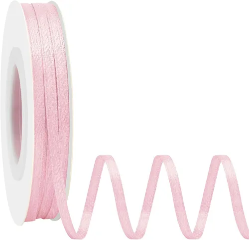 Miniatura 129 de 10 Classic Colors Double Face Satin Ribbon Set 1/8 Inch Polyester Ribbons for Gift Wrapping Fabric Ribbon for Crafts Flower Bouquet Arts Wedding