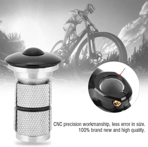 Miniatura 5 de VGEBY Enchufe para auriculares, tenedor de aleación de aluminio expandido de auriculares Top Key Expander para Mountain Road