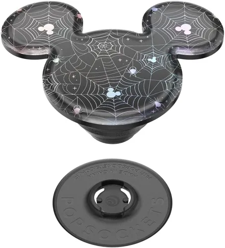 Miniatura 4 de PopSockets Agarre adhesivo para teléfono, soporte, soporte para teléfono, Disney - Mickey Cobweb