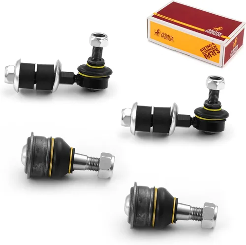 Miniatura 254 de Metrix Premium Chassis Parts - Juego de 4 piezas de articulación de rótula superior y barra estabilizadora delantera para Ford Ranger RWD 1998-2011