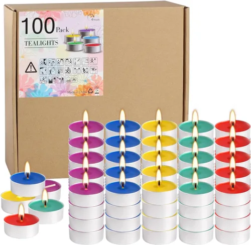 Miniatura 19 de Paquete de 12 velas perfumadas negras de regalo, velas de aromaterapia de cera de soja natural para el hogar, 12 fragancias, perfectas para aliviar