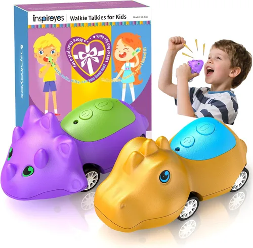 Miniatura 8 de Inspireyes Walkie Talkies para niños, radio bidireccional de largo alcance, juguetes de senderismo al aire libre para niños de 3 a 12 años, regalo