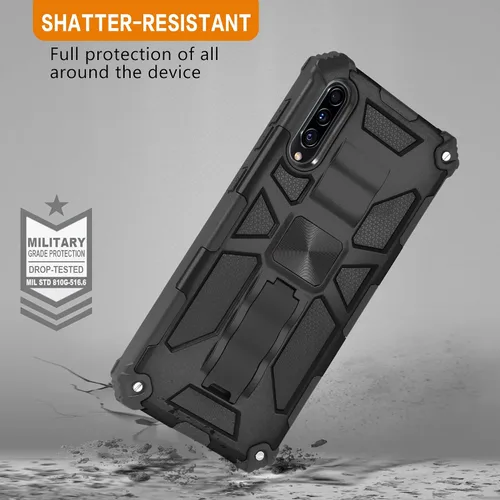 Miniatura 4 de Asuwish Funda compatible con Huawei Y9 Prime 2019/Honor 9X/P Smart Z y protector de pantalla de vidrio templado, accesorios de celda, soporte