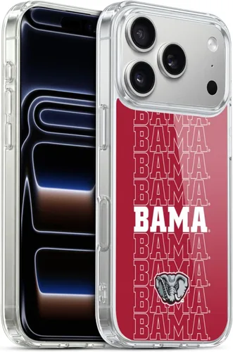Miniatura 186 de Head Case Designs Funda de gel suave con licencia oficial de la Universidad de Alabama UA Collage compatible con Apple iPhone 13 Pro Max