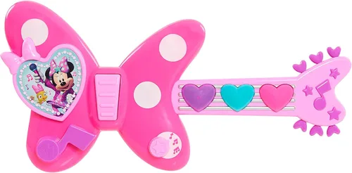 Minnie Bow-Tique Guitarra Rockin', Juguetes Oficialmente Licenciados para Niños de 3 años en adelante de Just Play