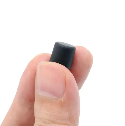 Miniatura 3 de 30 piezas de silicona RCA puerto anti-polvo tapón tapa cubierta protector de enchufe para escritorios, amplificadores, DVD, TV, etc., color negro