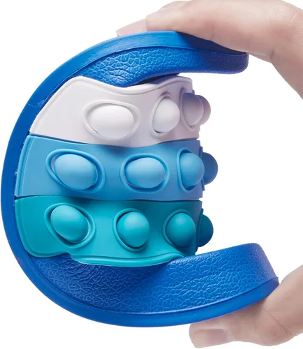 Miniatura 5 de Engtoy Sandalias para niños y niñas, unisex, ligeras, antideslizantes, puntera abierta, cómodas, para ducha, playa, divertidas sandalias