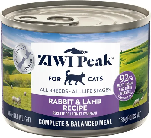 Miniatura 15 de ZIWI Peak Comida Húmeda para Gatos – Totalmente Natural, Alta en Proteínas, Sin Granos, Ingredientes Limitados, con Superalimentos