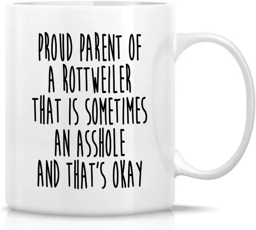 Miniatura 9 de Retreez - Taza divertida con texto en inglés "Funny Cute Golden Retriever Don't Stop Retrievin' Dog Lover", 325 ml, tazas de café de cerámica