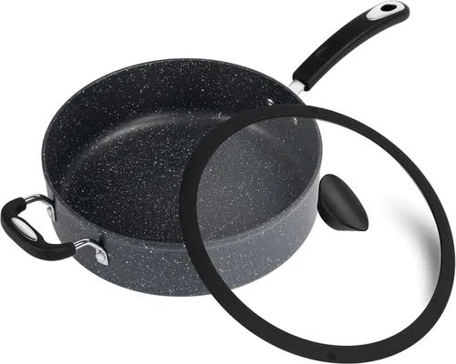 Miniatura 9 de La cacerola de piedra todo en uno y olla de cocina de Ozeri – 100% APEO, GenX, PFBS, PFOS, PFOA, NMP y revestimiento de fabricación alemana sin NEP
