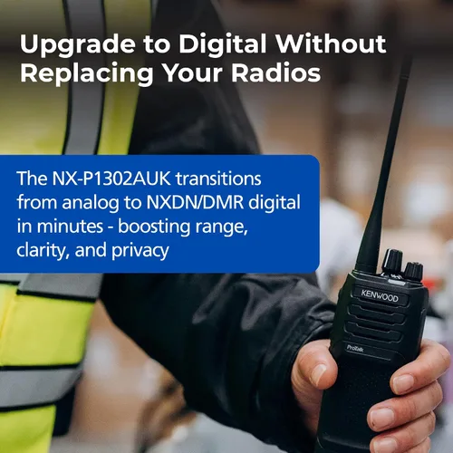 Miniatura 3 de KEWOOD NX-P1302AU ProTalk - Radio bidireccional comercial de 2 W, configuración simple, 64 canales, actualizable a digital, batería de 19.5 horas