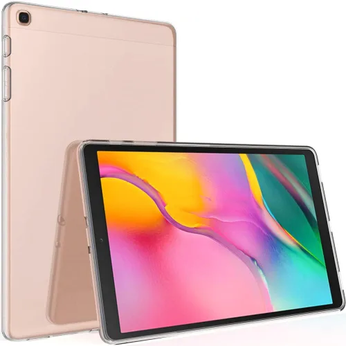 Miniatura 19 de Puxicu Funda transparente para Galaxy Tab A7 Lite 2021, diseño delgado, flexible y suave, funda protectora de TPU para tableta Samsung Galaxy Tab A7
