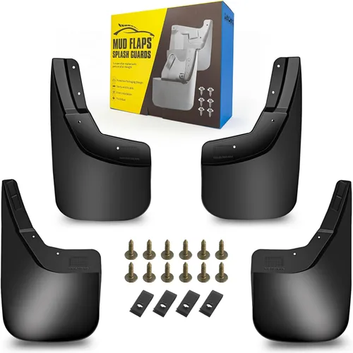 Miniatura 20 de Aleta de lodo Compatible con 01-06 Chevy Avalanche 1500/2500 Silverado 1500HD/3500 Suburban 2500 Tahoe 99-06 GMC Sierra 3500 1500 HD Yukon/XL 1500