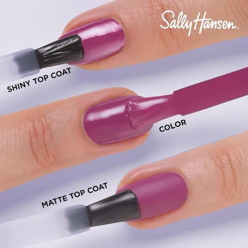 Miniatura 6 de Sally Hansen Miracle Gel Esmalte de uñas de calidad de salón Fórmula tipo gel, sistema de dos pasos, no necesita luz UV, larga duración Opaco