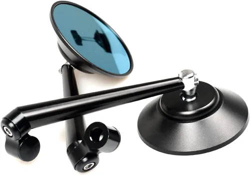 Miniatura 3 de Espejo retrovisor lateral para motocicleta, espejo retrovisor para motocicleta MT09 FZ09 MT-09 FZ-09 Tracer FJ-09 R3 R25 MT-03 (color negro)