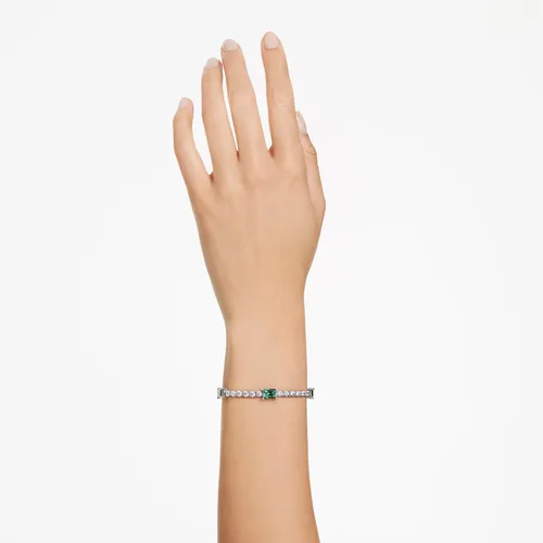 Miniatura 5 de Swarovski Pulsera de tenis Matrix Gem, Talla única, Circonia cúbica, Circonita cúbica