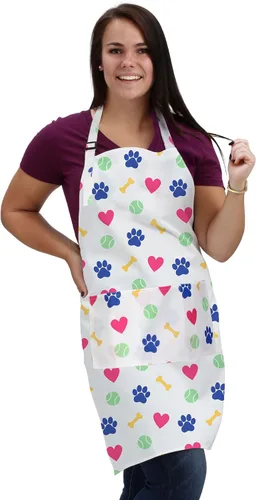 Miniatura 15 de Plum Hill Delantal Impermeable para Aseo de Perros, Vestimenta para Peluquero, Batas para Lavado de Mascotas