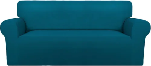 Miniatura 114 de PureFit - Funda superelástica con bolsillo p/protección de sofá/sillón - Suave cubierta de elastano antideslizante, lavable, c/base elástica, apta