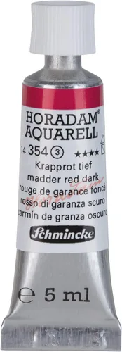 Miniatura 236 de Schmincke - HORADAM® AQUARELL - acuarelas de los mejores artistas, carmín permanente - 0.5 fl oz 353 carmín permanente