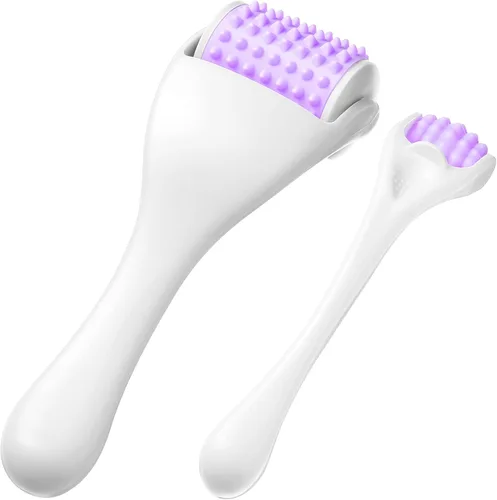 Miniatura 10 de Tondiamo 2 unidades de rodillos musculares de regalo para fascia, cuerpo, celulitis, cara, masaje muscular, herramientas de masaje manual