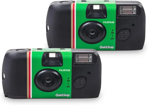 Miniatura 5 de Fujifilm QuickSnap Flash 400 - Cámara de uso único, paquete de 2