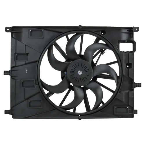 Miniatura 188 de TRQ Conjunto de ventilador de refrigeración del radiador CH3115205 compatible con Jeep Renegade 2019-2021