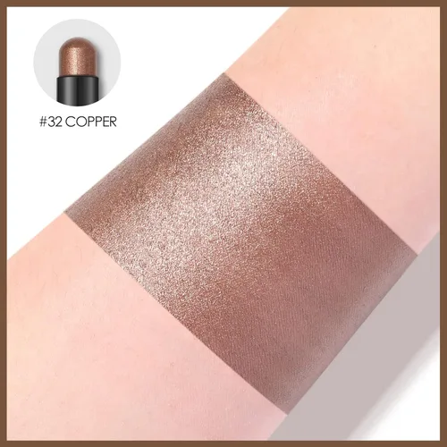 Miniatura 6 de FOCALLURE - Sombra de ojos en barra cremosa, brillante y mate, lápiz iluminador suave para mujeres, maquillaje de sombra de ojos y delineador